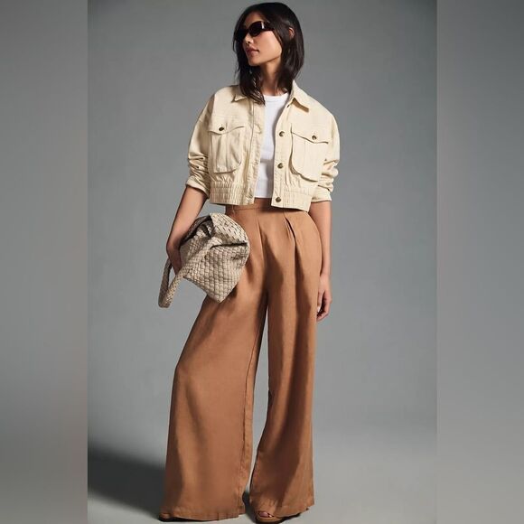 RUMER Pepper Linen Pants NWT - Picture 1 of 11